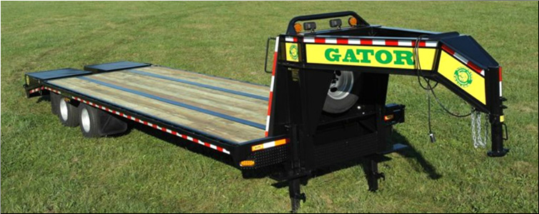 GOOSENECK TRAILER 30ft tandem dual - all heavy-duty equipment trailers special priced  Madison County, Ohio
